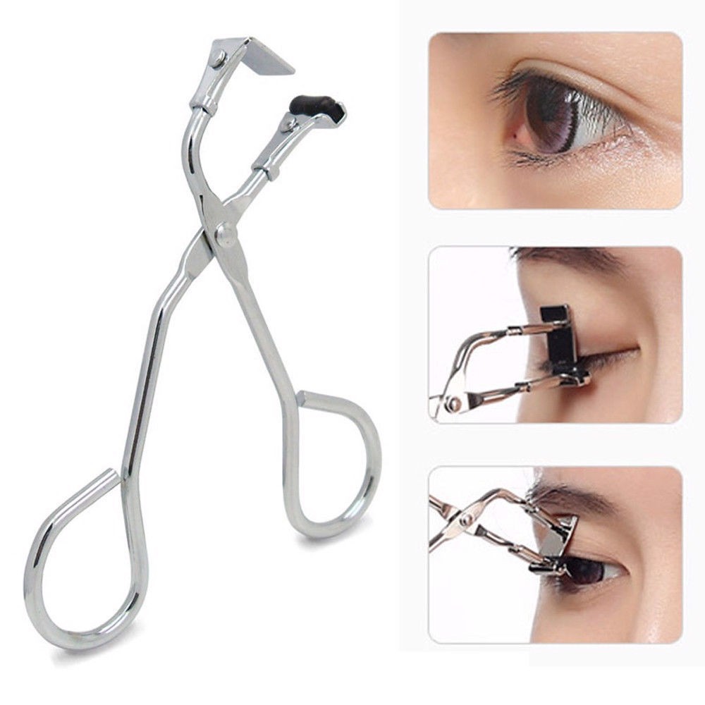 Kẹp mi, bấm mi siêu cong Eyelash curler đầu nhỏ - Bấm góc mi + TẶNG KÈM MÚT THAY