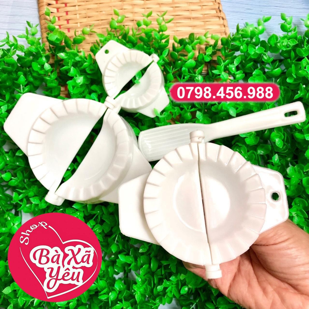 Bộ 3 khuôn làm sủi cảo , bánh xếp - BX2137