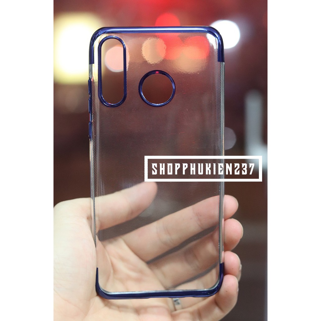 [Freeship toàn quốc từ 50k] Ốp Lưng Huawei P30 Lite , Nova 4e Ốp Dẻo Trong Viền Màu Hai Đầu Cực Đẹp