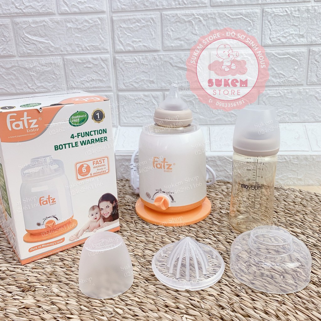 Máy Hâm Sữa Fatz 4 Chức Năng Hàng Bảo Hành 1 Năm sk40