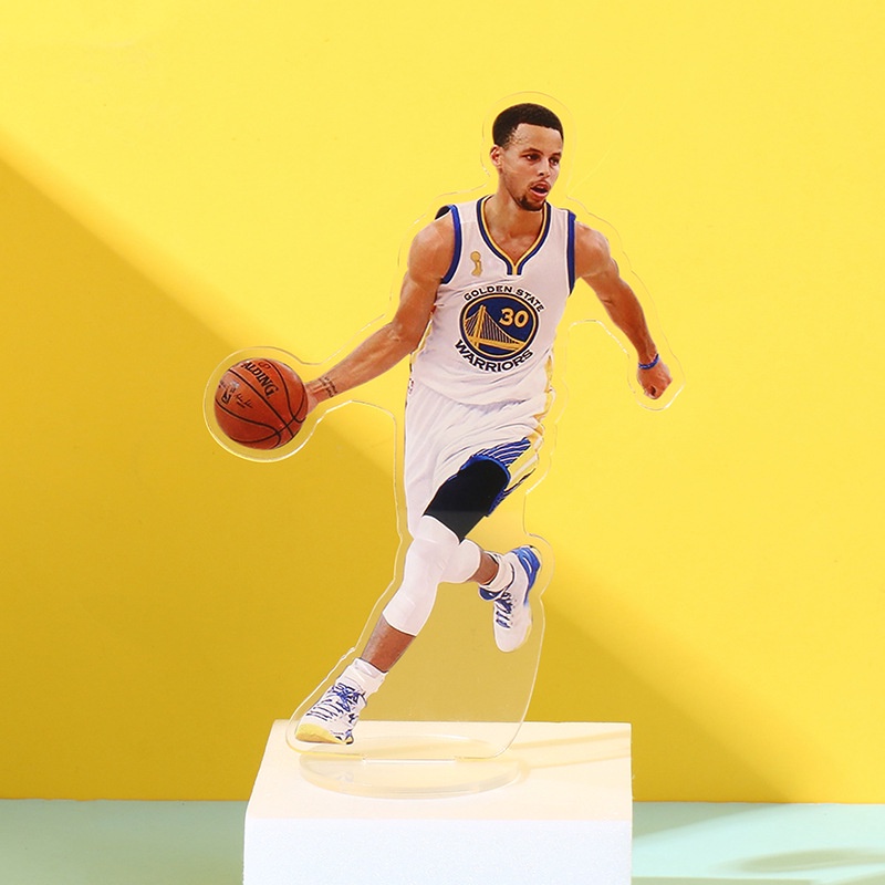 Mô Hình Cầu Thủ Bóng Rổ Kobe Bryant LeBron James Stephen Curry HF Trang Trí