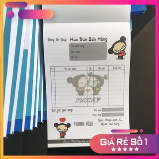 Cuốn Hóa Đơn Bán Lẻ in hình thú