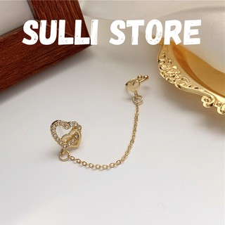 Khuyên kẹp vành trái tim Sulli store (chiếc)