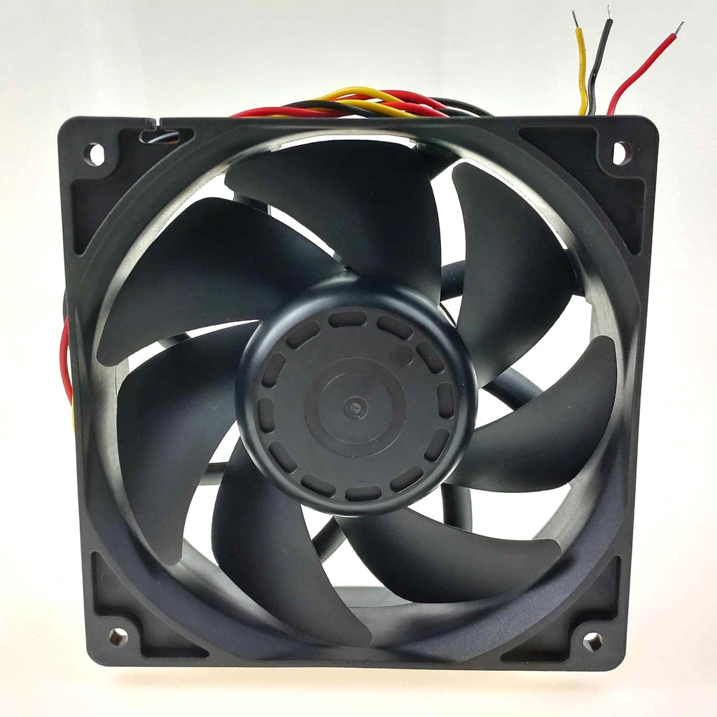 Quạt Chống Nước 24V 120x120x38 | Quạt Chống Ẩm 24V | Quạt Hơi Nước 24V | Quạt Phun Sương 24V | Quạt Tản Nhiệt 24V