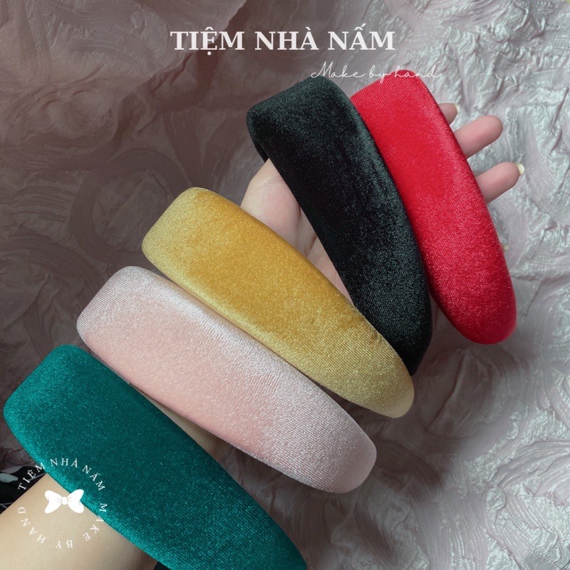 🎀 BỜM TÓC, MẤN TÓC TRƠN ĐỘI ĐẦU TẾT ( có ảnh mẫu chụp ) - [ Nhà Nấm handmade ]