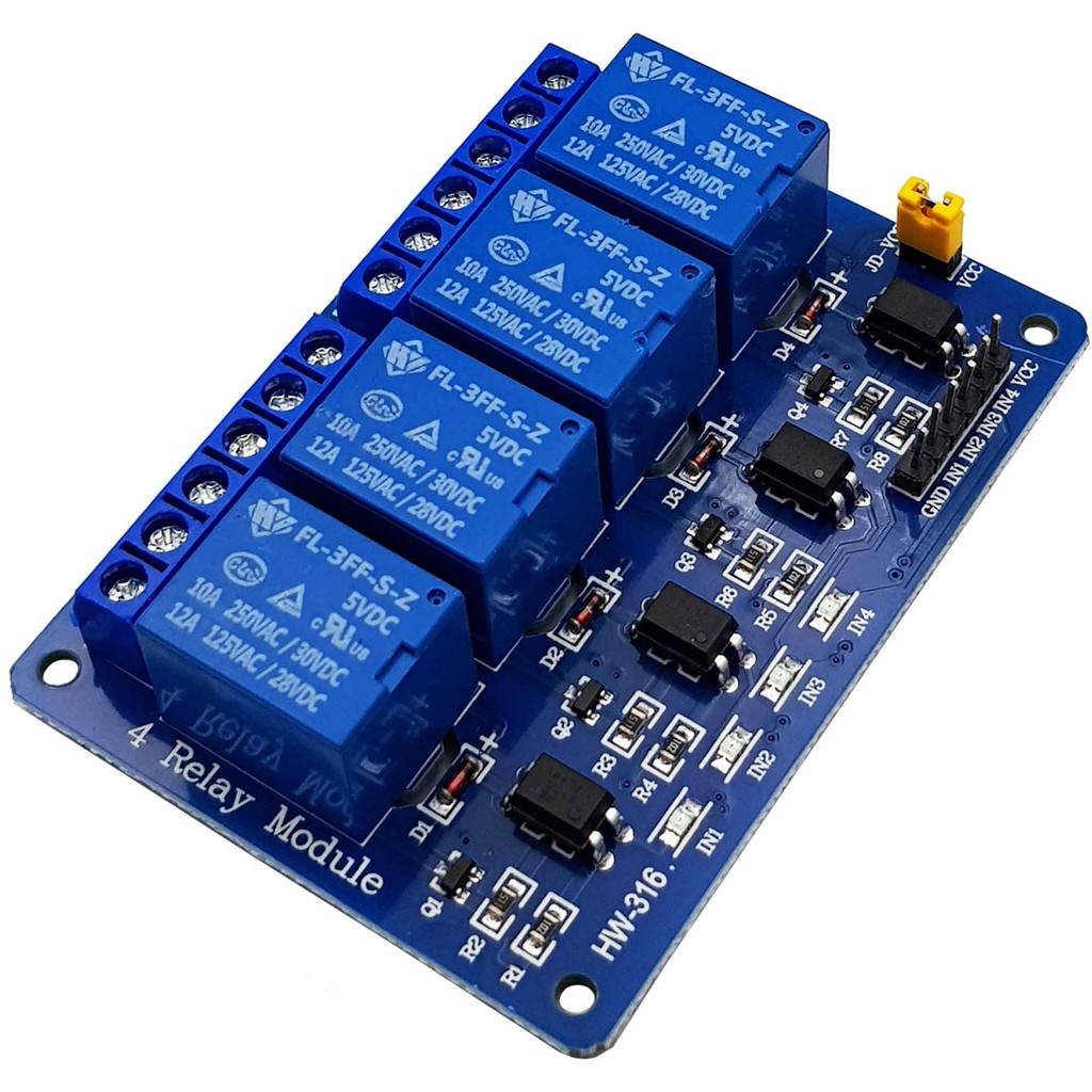 Module 4 Relay Với Opto Cách Ly (5VDC)