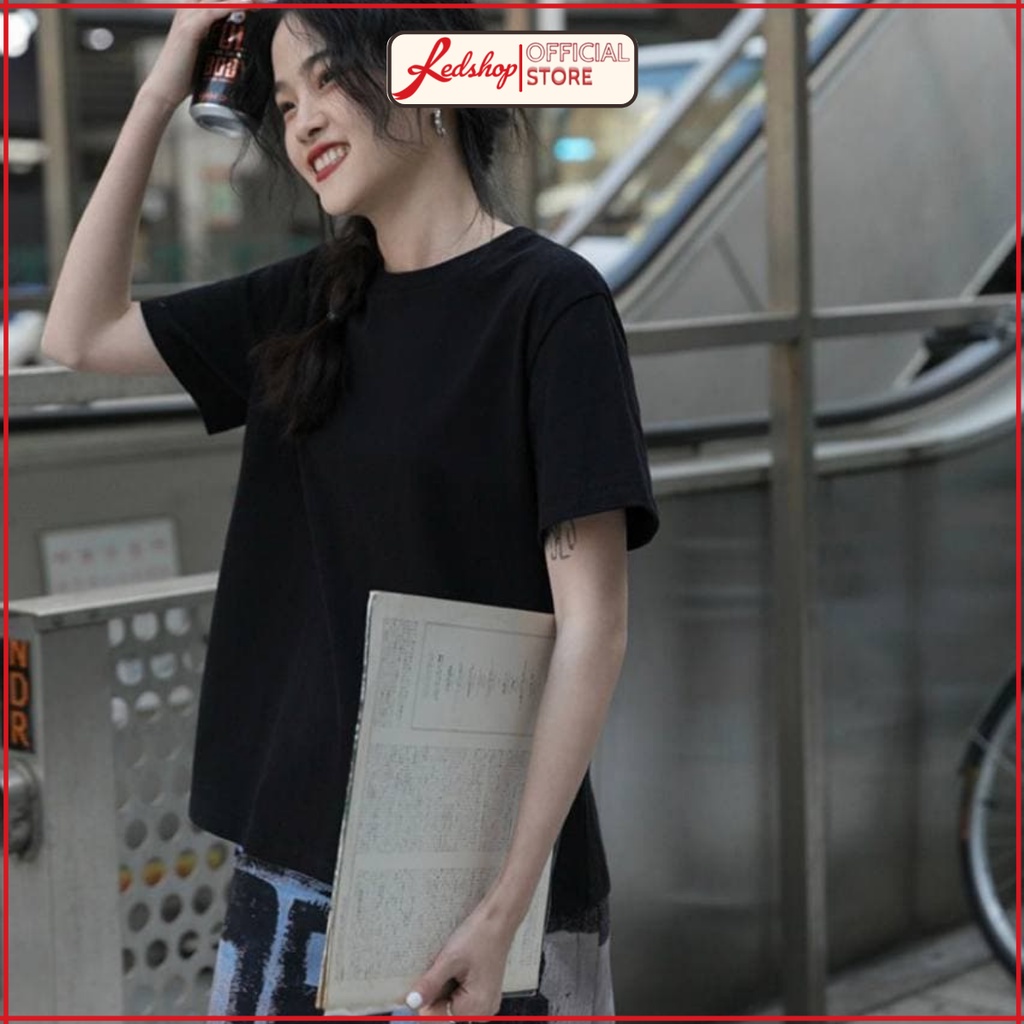 Áo thun nữ Bazic đi chơi, đi học thời trang Hàn Quốc Red Shop _29005