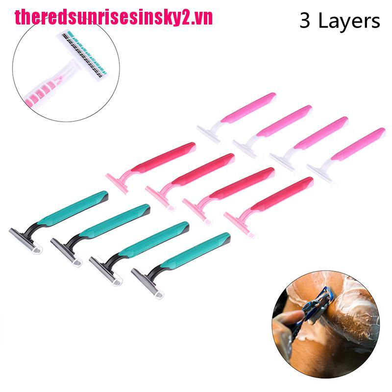 (Hàng Mới Về) Set 4 Lưỡi Dao Cạo Râu 3 Lưỡi Chuyên Dụng Cho Nam Nữ | BigBuy360 - bigbuy360.vn