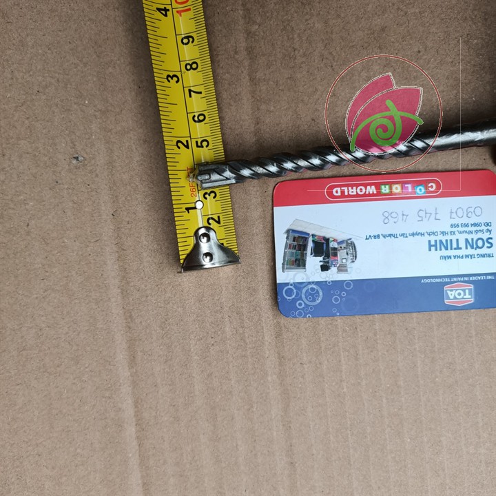 Mũi Khoan Bê Tông 10 x 110 mm 4 cạnh gài X-Tip (Công Nghiệp) Tolsen 74826