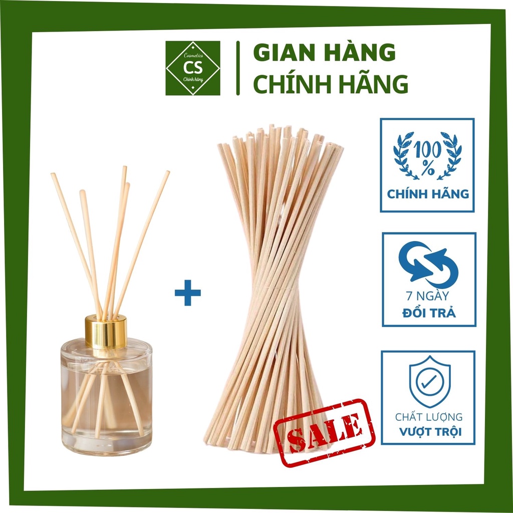 Que mây tự nhiên khuếch tán tinh dầu thơm ngát hương khắp phòng dài 25cm