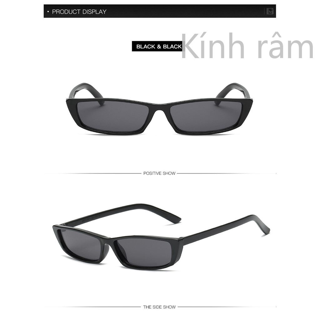 New Clear Lens Small Cat Eye Sunglasses Women Fashion Brand