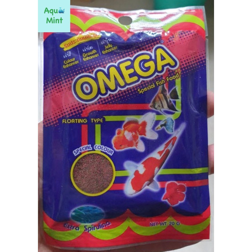 Thức Ăn Omega 20Gr Cho Cá Cảnh