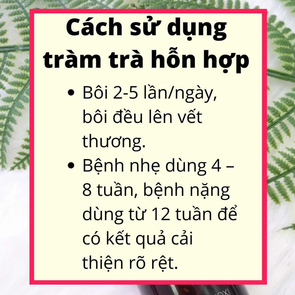 Tràm trà hỗn hợp ngăn ngừa vảy nến Aotanica