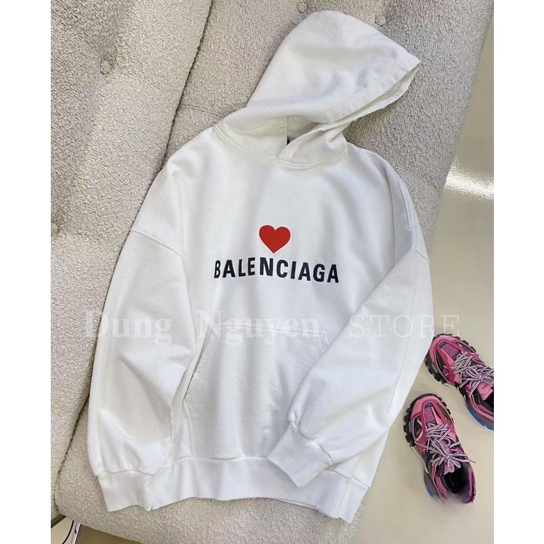 [MẪU MỚI TREND THU ĐÔNG 2021] Áo  Balencia  Form Rộng Áo Hoodie