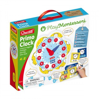 Đồng hồ vui học thời gian cho bé Quercetti - Montessori 0624