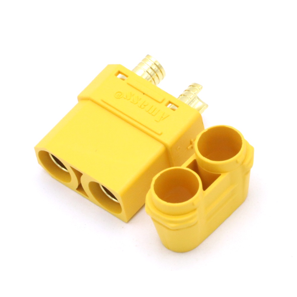 Bộ 4 Đầu Nối Pin Amass XT90 Mạ Vàng 4.5mm Cho Pin Mô Hình Điều Khiển Từ Xa