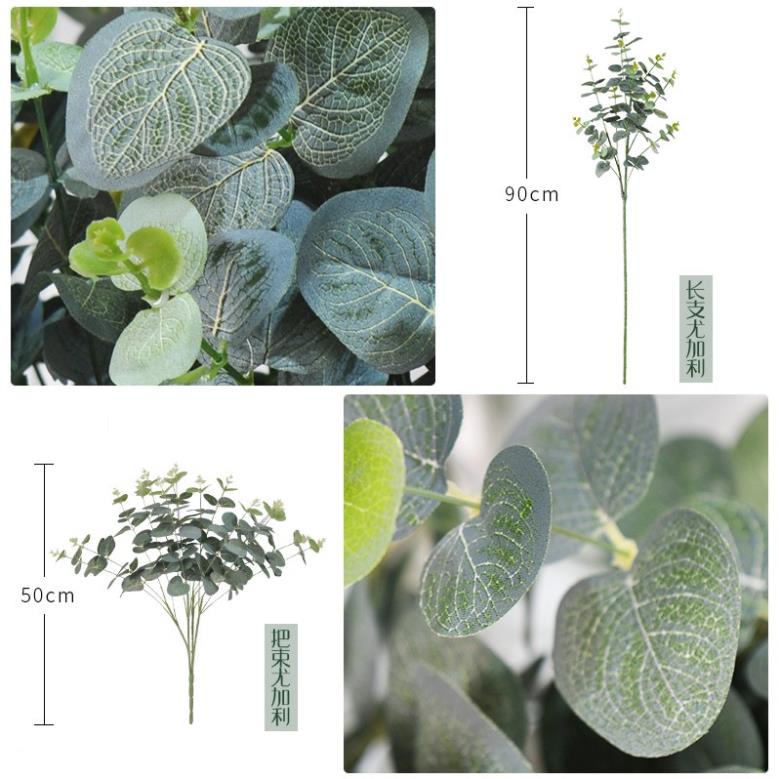 [ HOA LUA ] Cây lá táo giả 16 nhánh, trang trí cực xinh