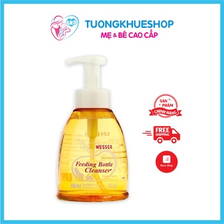 Chai nước rửa bình sữa Wesser 500ml