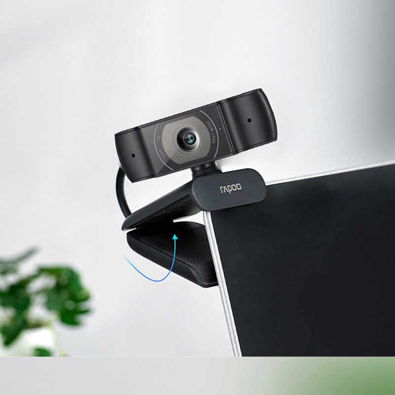 Webcam Rapoo C200 HD 720P - [Chính hãng] Tích hợp mic chung cổng USB, 2 mic lọc ồn, Góc quay rộng - bảo hành 12 tháng | BigBuy360 - bigbuy360.vn