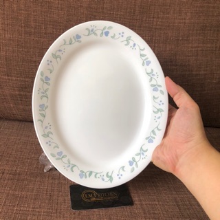 Đĩa thủy tinh Oval Corelle 6950 25cm