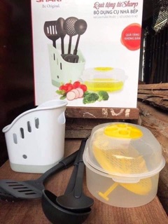 Bộ dụng cụ nhà bếp Sharp