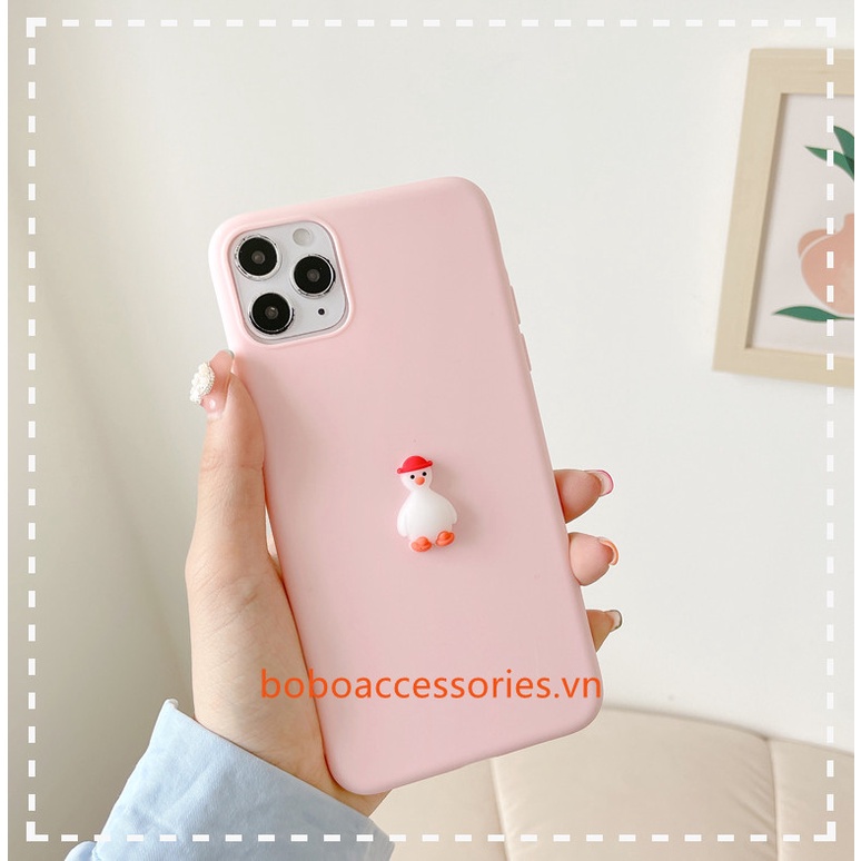 Samsung J7 J2 J5 Prime A50 A50S A30S A7 2018 A51 A01 A11 M11 A21S A31 Phone Casing 3D Lovely Bear SpongeBob SquarePants Duck Soft TPU Cover Case