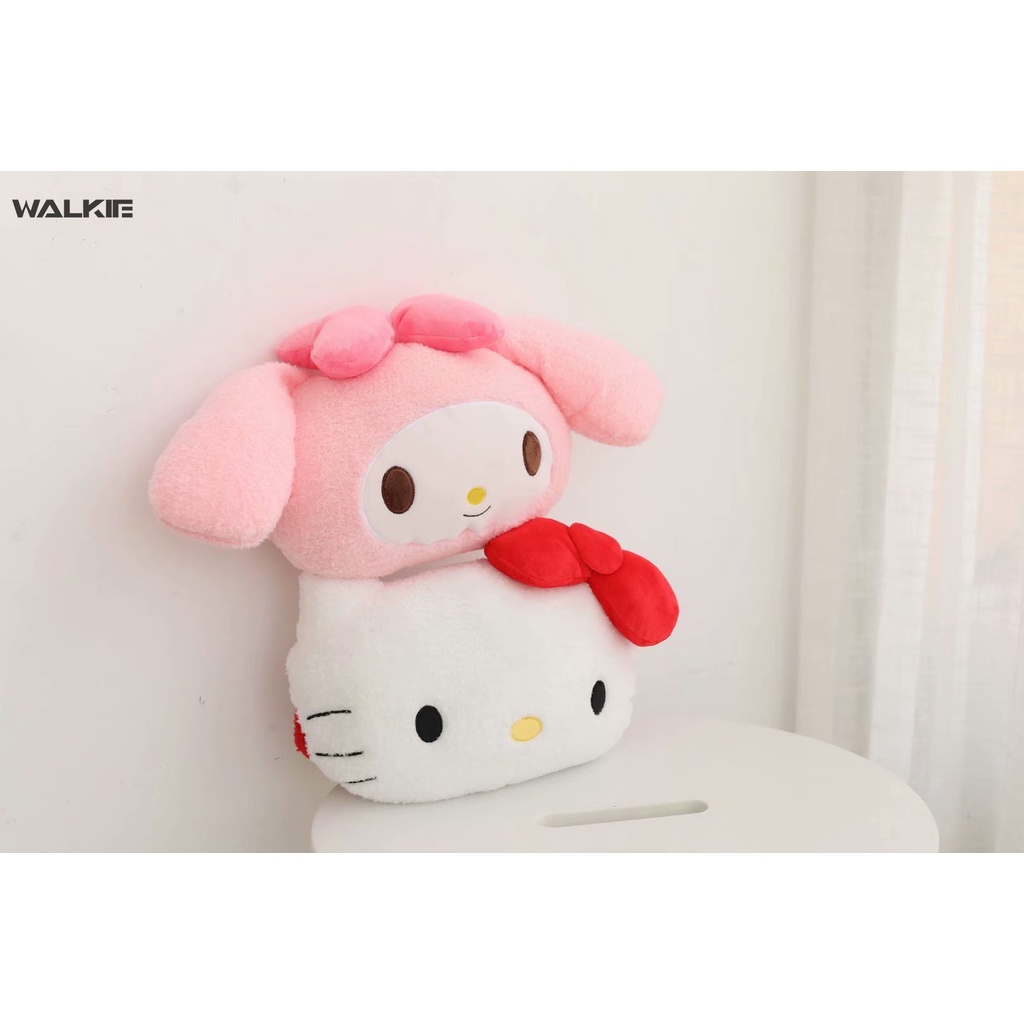 Bao Gối Nhồi Bông Hình Hoạt Hình Kuromi Cinnamoroll Melody Đáng Yêu