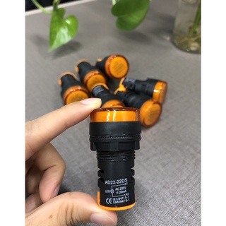 Đèn báo pha AD22-22DS, đèn báo tủ điện - HỘP 5 CÁI