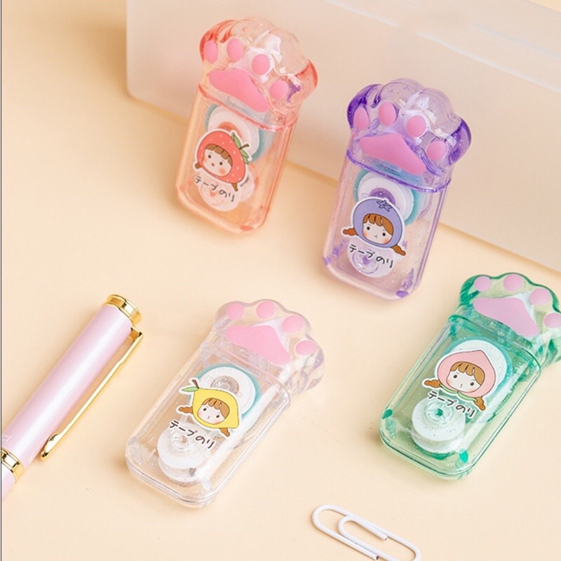 Bút kéo băng keo 2 mặt cute dùng trang trí sổ, làm thiệp, buller journal