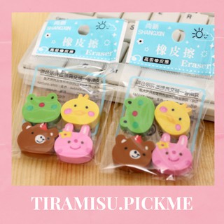 Gôm, tẩy hình thú cute