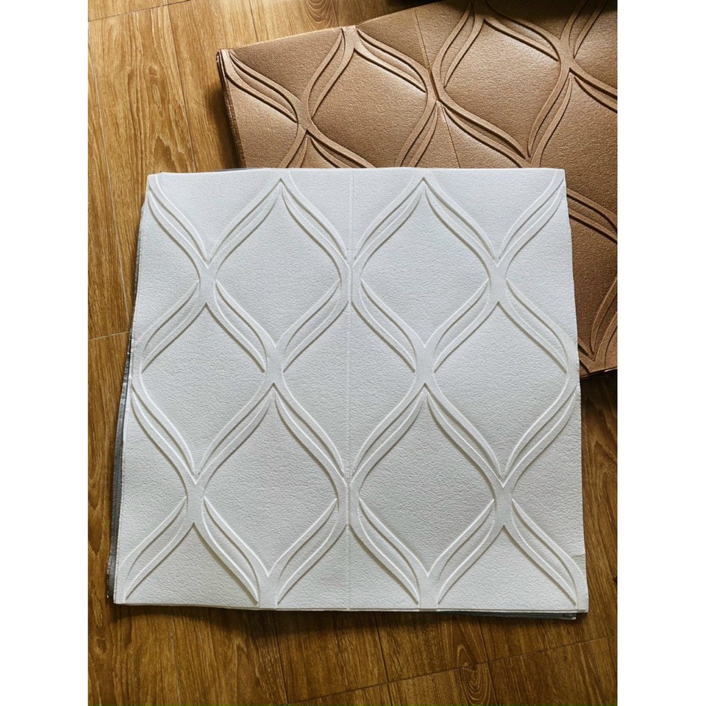 Xốp dán tường hoa văn lượn sóng cao cấp