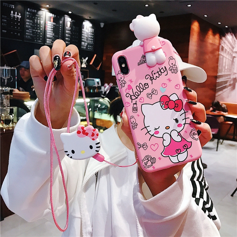 Samsung Galaxy J2 Prime J5 Prime J7 Prime On5 on7 J3 J5 J7 Pro 2017 J2 Pro Hello Kitty socket Case