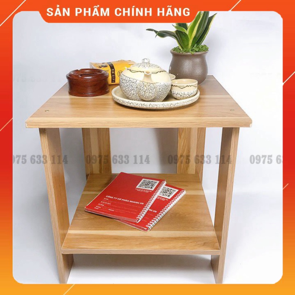 Bàn tràFREESHIPBàn cafe bằng gỗ nhỏ gọn, tiện lợi decor nhà cửa cao cấp