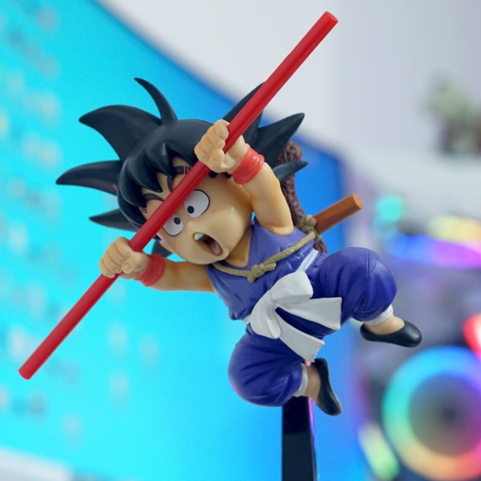 MÔ HÌNH GOKU KID FES CẦM GẬY 18CM