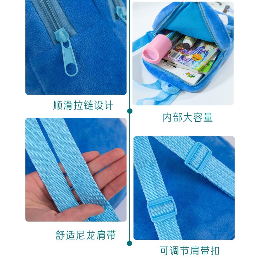 Balo mẫu giáo balo mầm non cho bé trai bé gái nhiều hình ngộ nghĩnh 0-3 tuổi E96