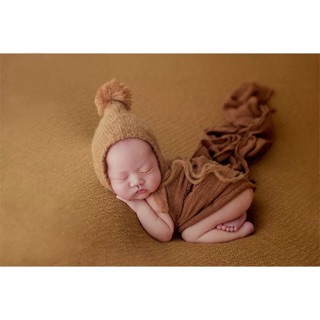 Nón len newborn