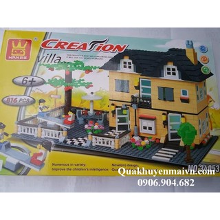 Đồ chơi lego lắp ráp nhà