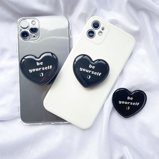 Đen Giá Đỡ Điện Thoại Hình Trái Tim Xinh Xắn Iphone