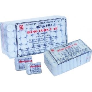 Gạc cuộn y tế băng vết thương cố đinh