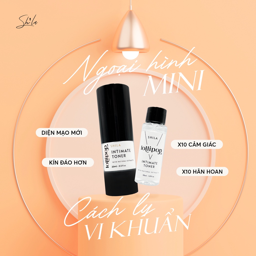 Xịt se khít vùng kín Shila 50ml