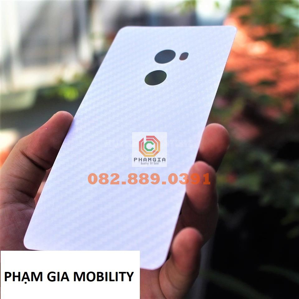 Miếng dán mặt lưng skin carbon Xiaomi Mi Mix/ Mi Mix 2