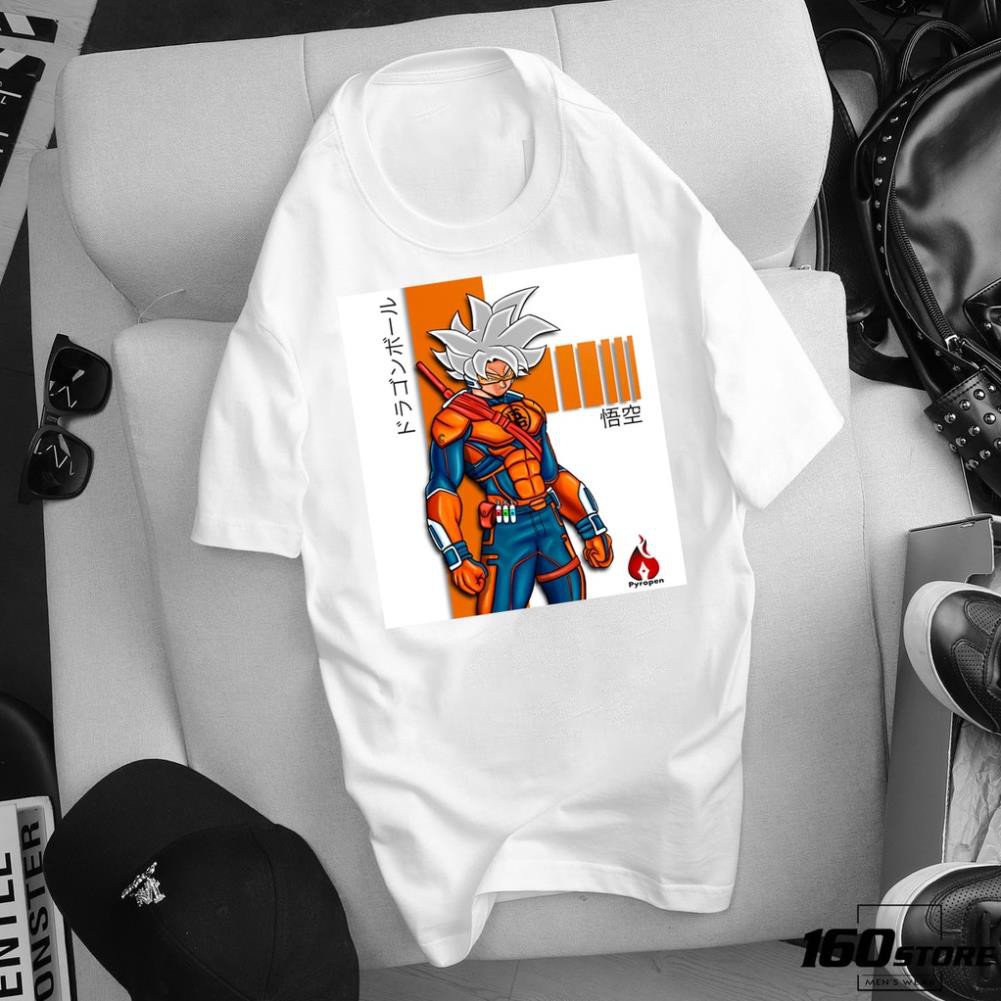 ÁO THUN FORM RỘNG Son Goku Dragon Ball 7 Viên Ngọc Rồng IN HÌNH HOẠT HÌNH ĐÁNG YÊU GIÁ RẺ CỰC SHOCK CÓ SIZE EM - 756