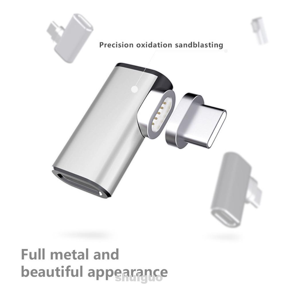 Aluminium Alloy Type C Fast Charge Laptop Office Mini Travel Computer Universal Magnetic Adapter | BigBuy360 - bigbuy360.vn