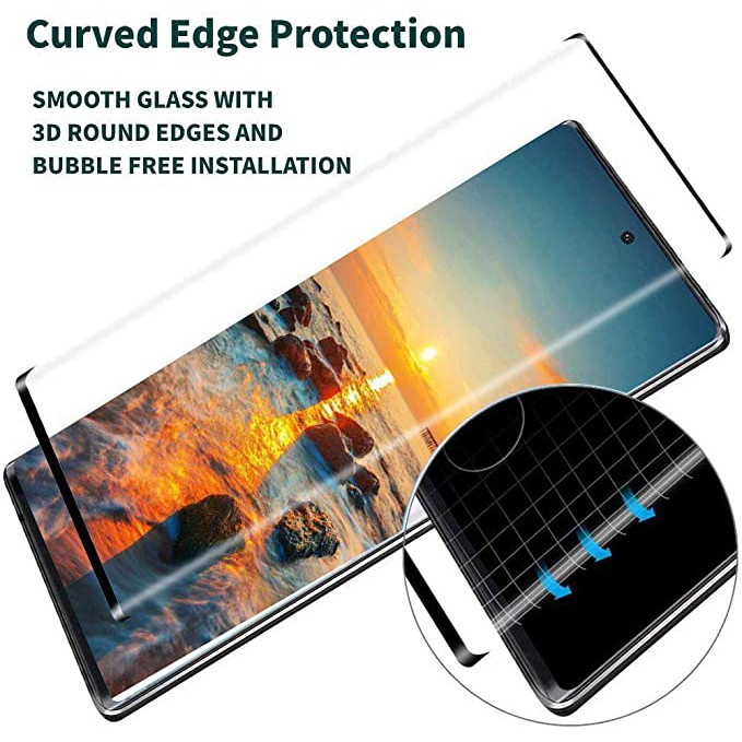 Galaxy S21, S21 Plus, S21 Ultra, Kính Cường Lực 4D Full Màn Hình Cho Samsung Galaxy S21, S21 Plus, S21 Ultra