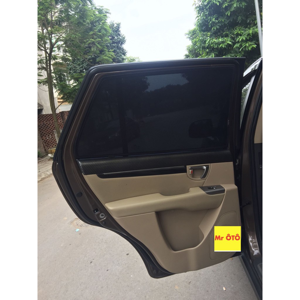 Rèm Che Nắng  Xe Hyundai Santafe 2008-2014 chống UV Hàng Loại 1 MR.ÔTÔ -Bảo Hành 2 Năm