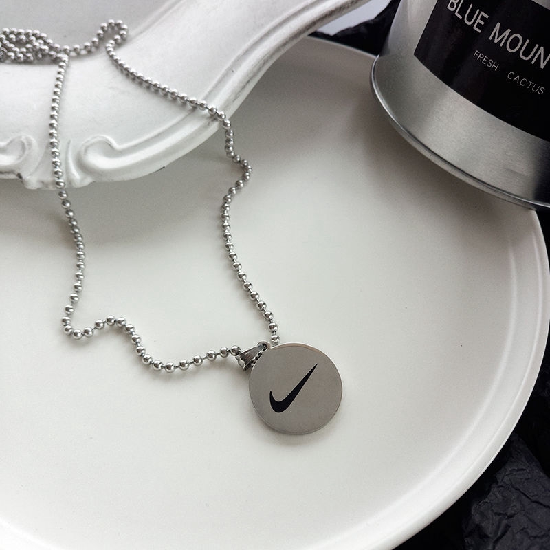 Dây Chuyền Mặt Đĩa Tròn/ Hình Logo Nike Phong Cách Hip Hop 22217 | BigBuy360 - bigbuy360.vn
