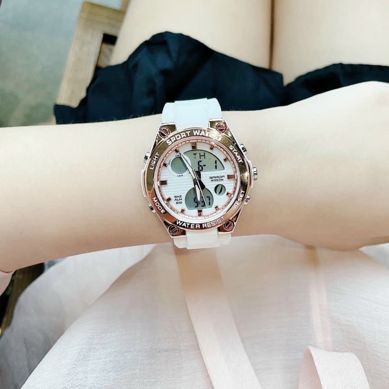 Đồng Hồ nữ Samda by Kimio chống nước , máy nhật, mặt kính chống xước ,bảo hành pin 12 tháng