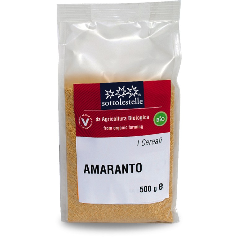 Hạt dền Amaranth hữu cơ Sottolestelle 500g