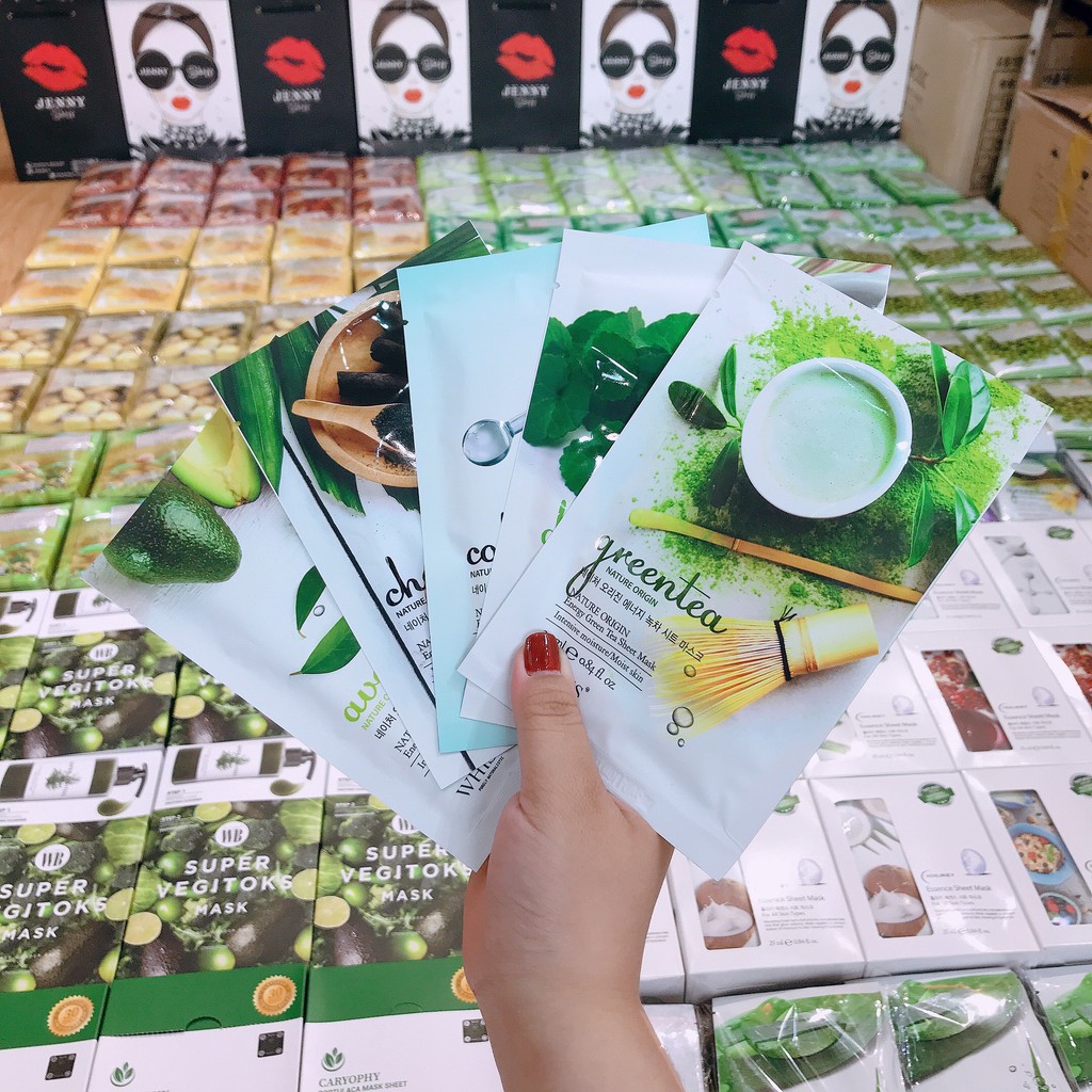 Mặt Nạ Giấy Whisis Nature Origin Energy Sheet Mask