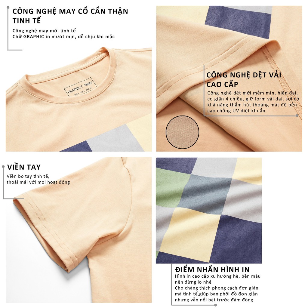 Áo thun nam cổ tròn GRAPHIC in cao cấp vải Cotton xuất xịn,chuẩn form,trẻ trung, năng động APGP05 - Leo Vatino | BigBuy360 - bigbuy360.vn